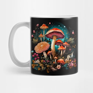 Funky Foliage Murshroom Boho Tees Channeling Organic Chic Vibes Mug